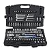 Stanley 91-988 1/4-Inch 3/8-Inch and 1/2-Inch Drive Mechanics Tool Set, 201-Piece Stanley 91-988 1/4-Inch 3/8-Inch and 1/2-Inch Drive Mechanics Tool Set, 201-Piece