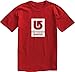 Burton Men's Vertical Fill Logo Short Sleeve T-Shirt
