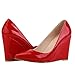 Zbeibei Women's Pointed Toe Wedges Platform Shoes High heels Work Pumps
