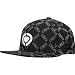 CIRCA Logo Pattern Mens Hat - Black
