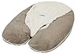 Candide - 683270 - Coussin d'allaitement Multirelax + Soft Boa - Taupe / �cru