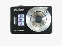 Vivitar ViviCam 8320 8.2MP CCD, 2.5" LCD, 3x Optical Zoom Digital Camera