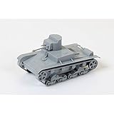 Zvezda Models Soviet Flamethrower Tank T-26, Scale 1/100