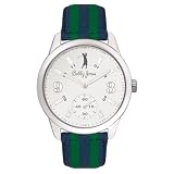 Bobby Jones Men's BJ0049 Round Robin Series Fabric Ribbon Strap Watch