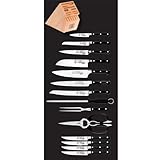 Messermeister Meridian Elite - 17 Pc. Premier Block Set