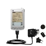 International Wall / AC Charger for the PalmOne i705 - Gomadic Brand w/ TipExchange Technology