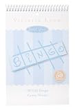 Darice 1405-042, Bridal Gift Bingo Game Sheets, 50-Piece
