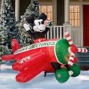 Disney Mickey Mouse and Plane Inflatable