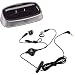 Combo of Blackberry OEM Black Wired Stereo Headset with HandsFree Headphones and Charging Pod for Blackberry 8900 Javelin