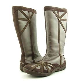 DIESEL Run-To Boots Shoes Brown Womens