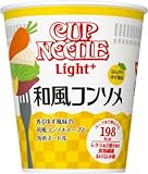 日清カップヌードル ライトプラス 和風コンソメ 53g 1ケース(12食入)