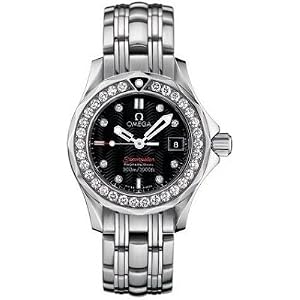 Omega James Bond Seamaster 300M Diamond Ladies Watch 212.15.28.61.51.001