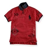 ≪1色≫RALPH LAUREN /ラルフローレン Men's Custom-Fit Patterned Big Pony ビックポニー ポロシャツ (12268220)