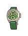 Sturhling Ladies Swiss Chronograph Green and Black Sport Watch