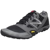 New Balance Men's MT20 Trail Minimus Shoe,Black/Grey,10.5 EE US