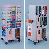 Fraser Slim Rac – CabinetRac Vangaurd series Model 5133A – Storage rac system Physical Therapy / Exercise Equipment Storage Item# 5133A
