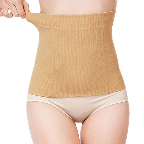 Shymay Women's No Closure Waist Corset Cincher Boned Tummy Control Waist Girdle