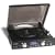 Jensen 3-Speed Stereo Turntable with MP3 Encoding and AM/FM Stereo - JTA-450 (Black)