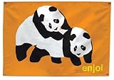 Enjoi Skateboards Banner Piggyback Pandas