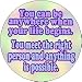 Crazy Beautiful Movie " YOU CAN BE ANYWHERE WHEN YOUR LIFE BEGINS. YOU CAN MEET THE RIGHT PERSON AND ANYTHING IS POSSIBLE." Pinback Button 1.25" Pin / Badge ~ Kirsten Dunst Jay Hernandez