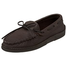 Minnetonka Womens Moosehide Classic Slip-On