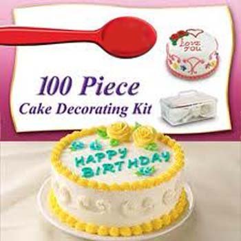100 Piece Amazing Cake Decorating Kit For All 