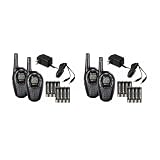 Buy 2 Pair COBRA CXT225 GMRS FRS 2-Way Radio Walkie Talkies