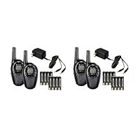 2 Pair COBRA CXT225 GMRS/FRS 2-Way Radio Walkie Talkies