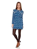 Titis Clothing Vestido Maxi Collar (Azul)