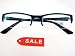 DIE ORIGINAL NERD® Damen Nerdbrille NC0,, Slim Blue ,,