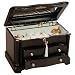 Mele Locking Java Jewelry Box with Necklace Drop - Valerie