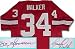 Herschel Walker Georgia Bulldogs Autographed Throwback Jersey with Heisman 82 Inscription