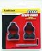 TRADITIONS WEAVER STYLE STEEL SCOPE RING-- 1 MEDIUM STANDARD BLACK MATTE