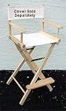 30 Director's Chair Frame - Seat Covers sold sepa (Natural) (30 H x 20 W x 15 D)