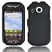 For AT&T Pantech Crossover P8000 Accessory - Rubber Black Hard Case Proctor Cover