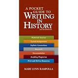 A Pocket Guide to Writing in History