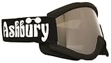 Ashbury Kaliedoscope 09 Men's Snowboard Goggles - Matte Black Frame / Silver Mirrored Lens