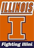 Illinois Fighting Illini Double-Sided 28' 'x40' ' Banner