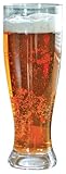 Camco 43891 RV Polycarbonate Pilsner Glass - 22 oz (Set of 2)