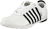 K-Swiss ARVEE 1.5 02453-893-M, Herren Sneaker, Weiss (White/Black/Black), EU 41 (UK 7)