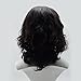 iLToy Curly Short Black Wig and Wig Cap for Men - Jon Snow