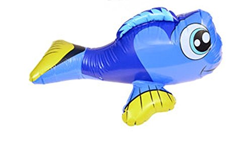 Splash-N-Swim Ride-On Inflatable Pool Animals ~ Angel Fish