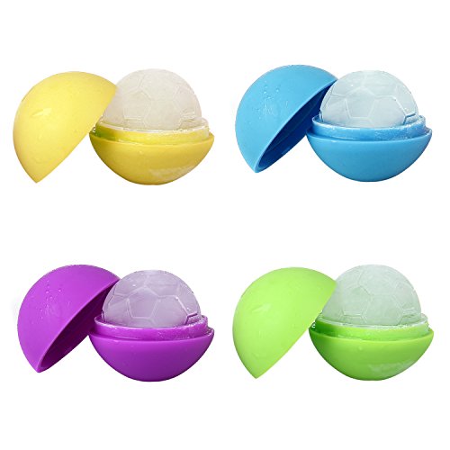Danibos Football Shape Silicone Ice Ball Maker Ice Ball Molds Ice