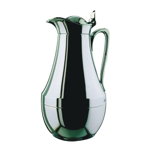 Alfi Saphir Chrome Plated Brass Thermal Carafe, 33-Ounce Alfi Saphir Chrome Plated Brass Thermal Carafe, 33-Ounce