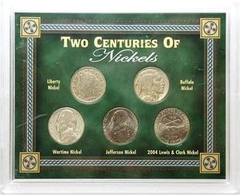 Two Centuries of Nickels 5 Coin Set