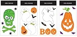 Impact Innovations Halloween Gel Cling Window Decoration, Boo, 4-Pack Assortment Impact Innovations Halloween Gel Cling Window Decoration, Boo, 4-Pack Assortment