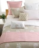 Style&co. Rose Waves Quilted Shams, European Pair