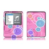 Footprints Design Protective Decal Skin Sticker for Apple iPod nano 3G (3rd Generation) 4GB/ 8GB Player