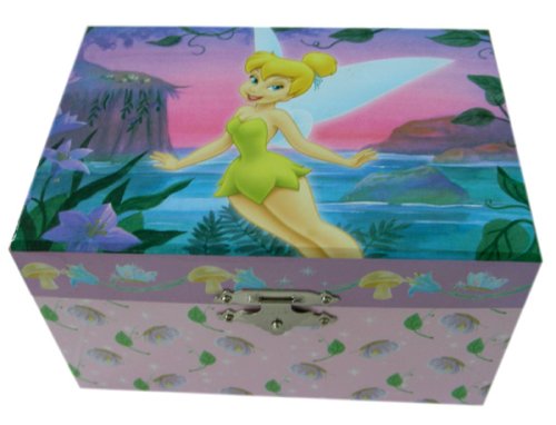 Disney Tinkerbell Tinker Bell Music Box Jewelry Keepsake
