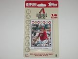Topps MLB Baseball Cards 2008 Arizona Diamondbacks 14 Card Team Set